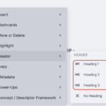 RemNote 改變標題字體大小的4種方法