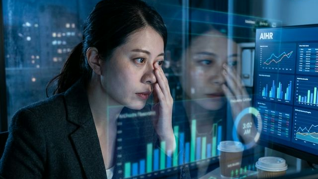 焦頭爛額的傳統 HR 與冷靜運籌帷幄的 AIHR 儀表板，正是現代企業的分水嶺。